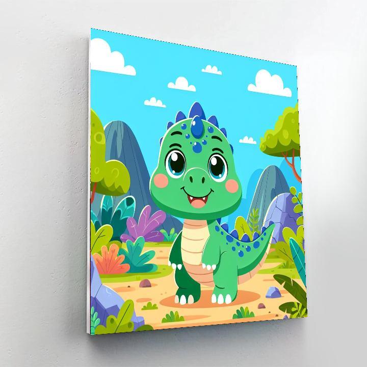 Dinosaur's Day Out Painting By Numbers Kit