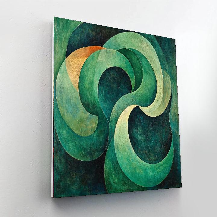 Max Ernst Inspired Whirling Patterns Of The Soul  Paint By Number