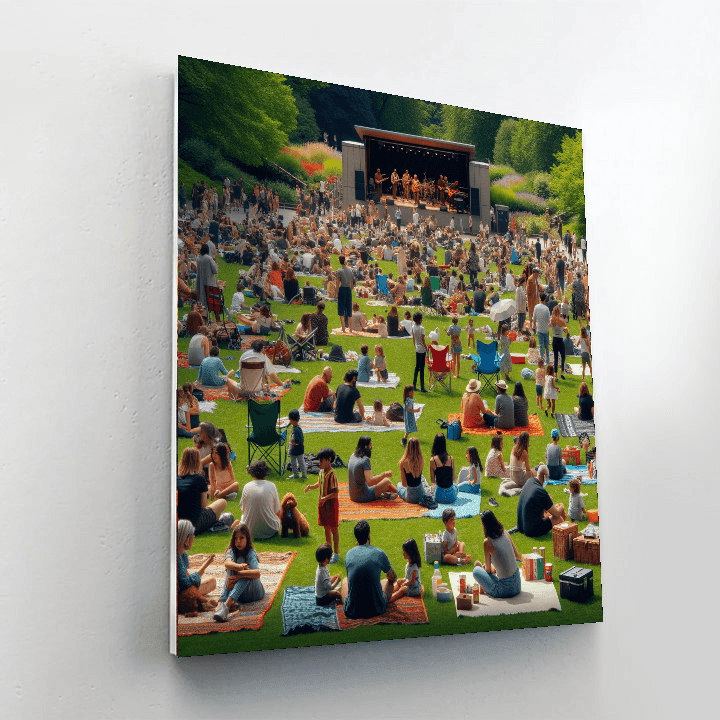 Harlem Meer Performance Festival - United States Painting By Numbers Kit