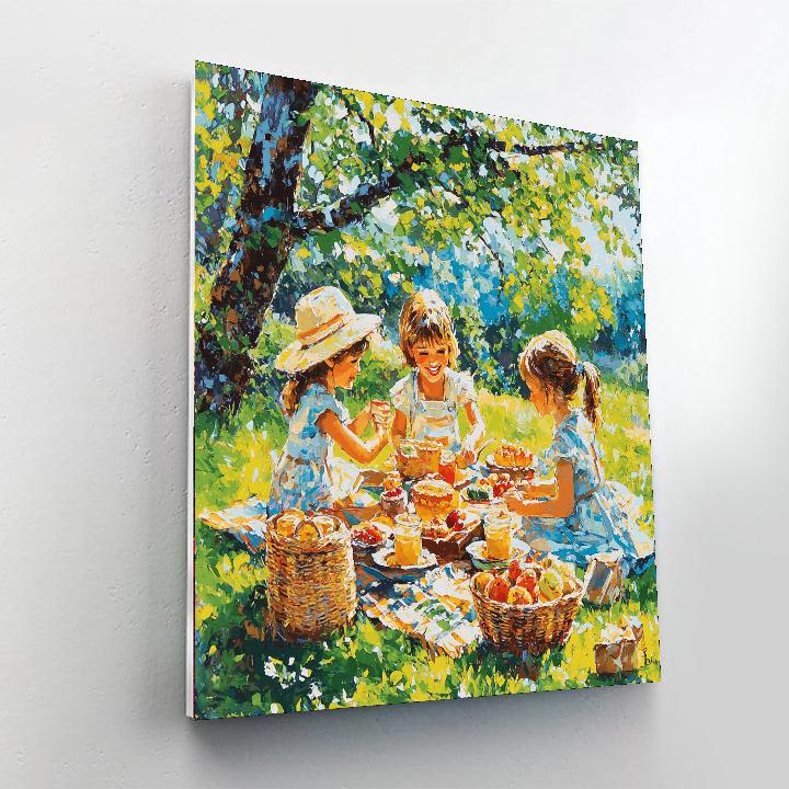 Summer Memories Number Painting