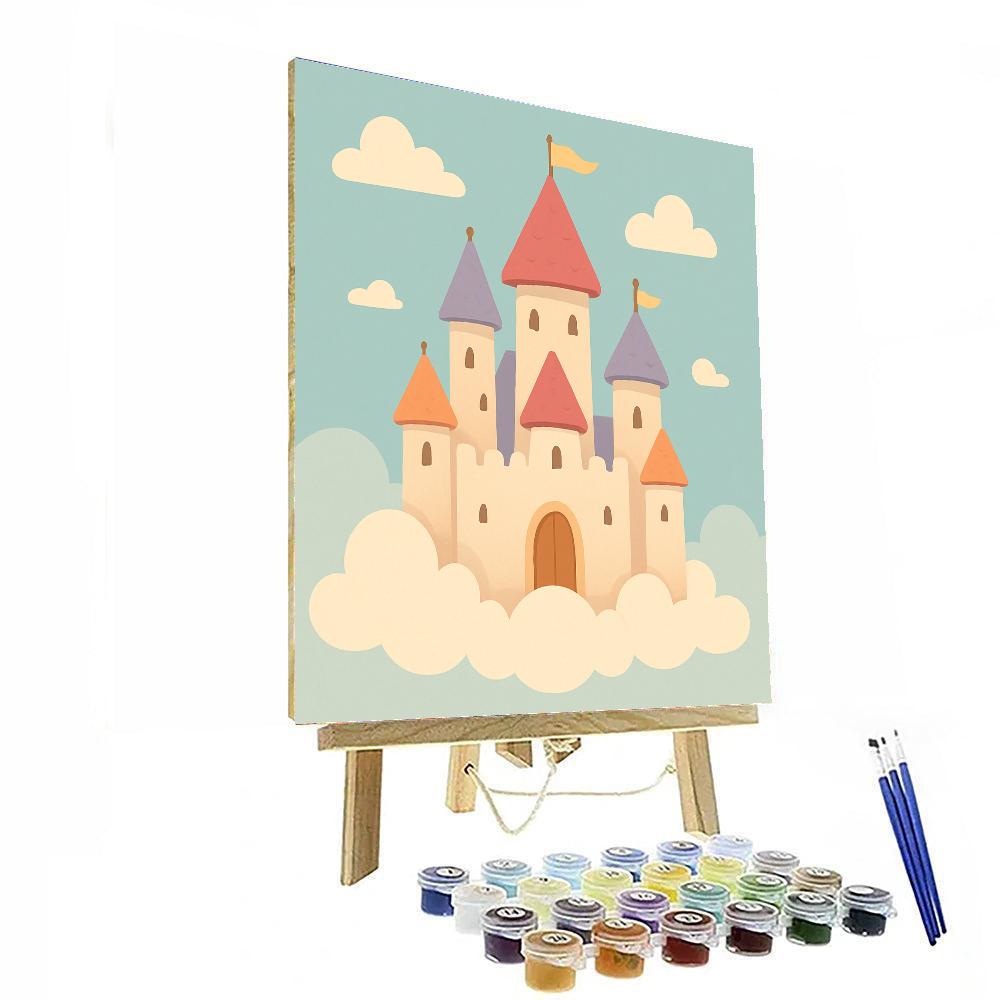 Castle On The Cloud Paint By Color