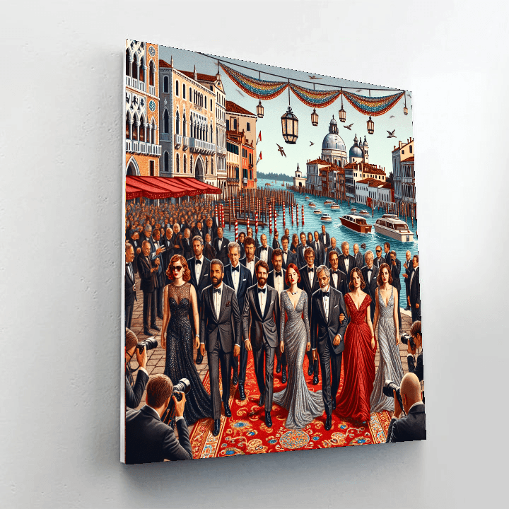 The Venice Film Festival Paint By Color