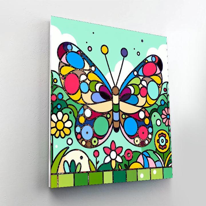 Creative Butterfly Paint By Numbers Kits