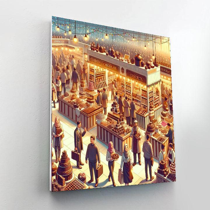 Chocolate Festival - Belgium DIY Paint By Numbers