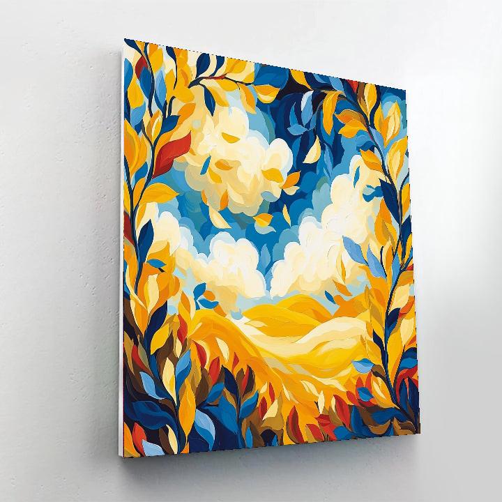 Frida Kahlo Inspired Eternal Reflections Of Nature  Numbered Painting Kits