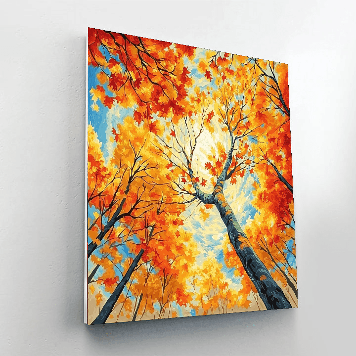 Vincent Van Gogh Inspired Golden Grove  DIY Paint By Numbers