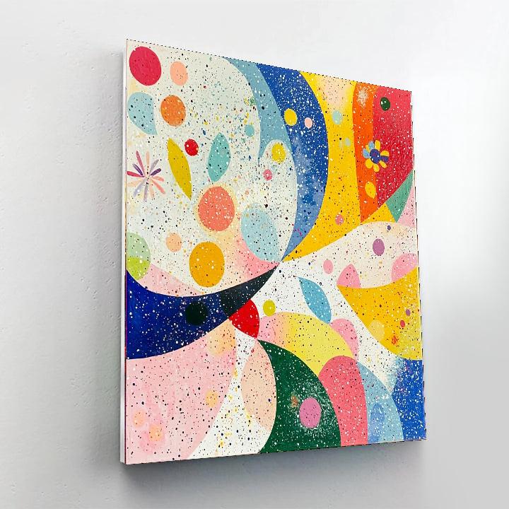 Joan Miró Inspired Surreal Imaginations  Number Painting