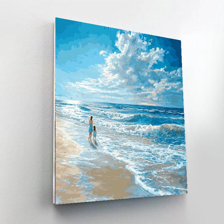 Ocean Waves Of Love Paint By Number