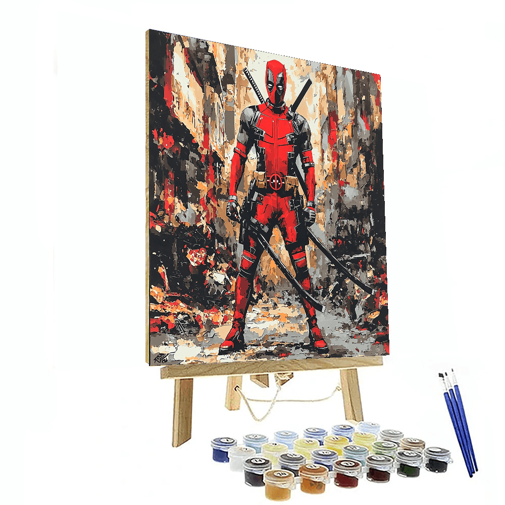 Ryan Reynolds: The Merc With A Mastery Of Mayhem Paint By Numbers Kits