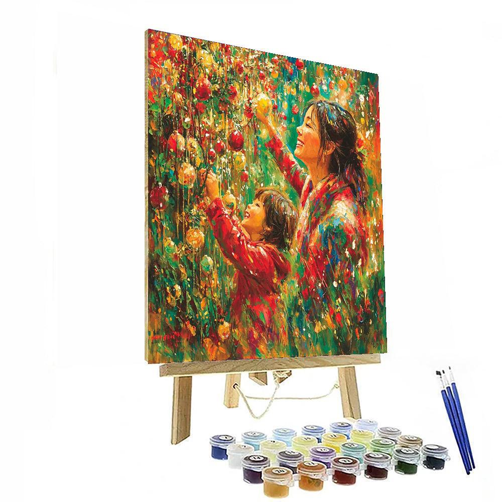 Celebrating With A Mother’s Touch Number Painting