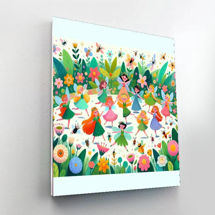 Explorers Of The Enchanted Garden Paint By Number