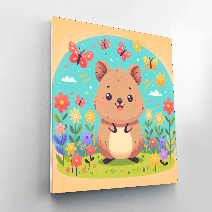 Quirky Quokka Paint By Color