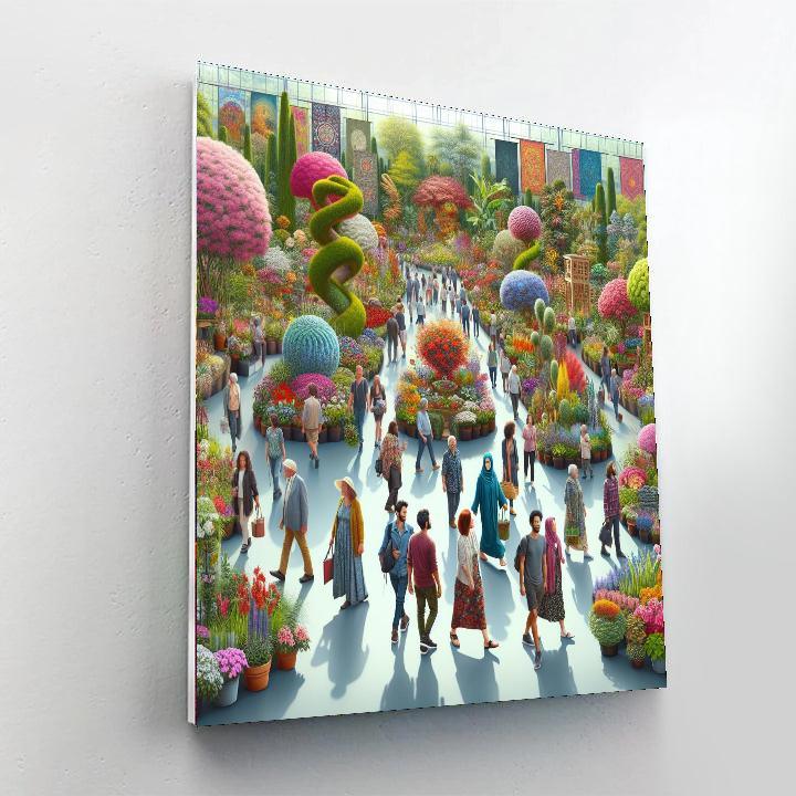 The Chelsea Flower Show - United Kingdom DIY Paint By Numbers