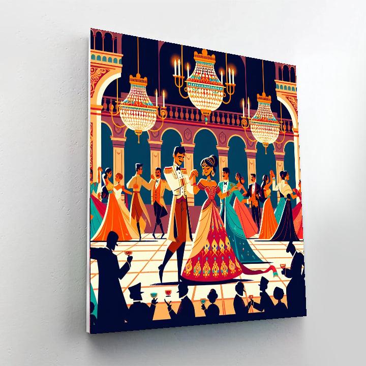 Royal Kingdom Ball DIY Paint By Numbers