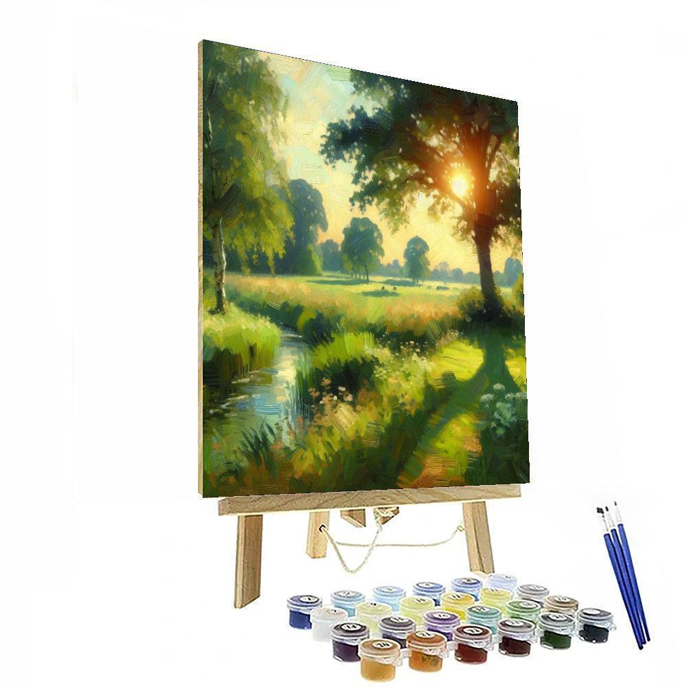 Impressionist Summer Afternoon Painting By Numbers Kit