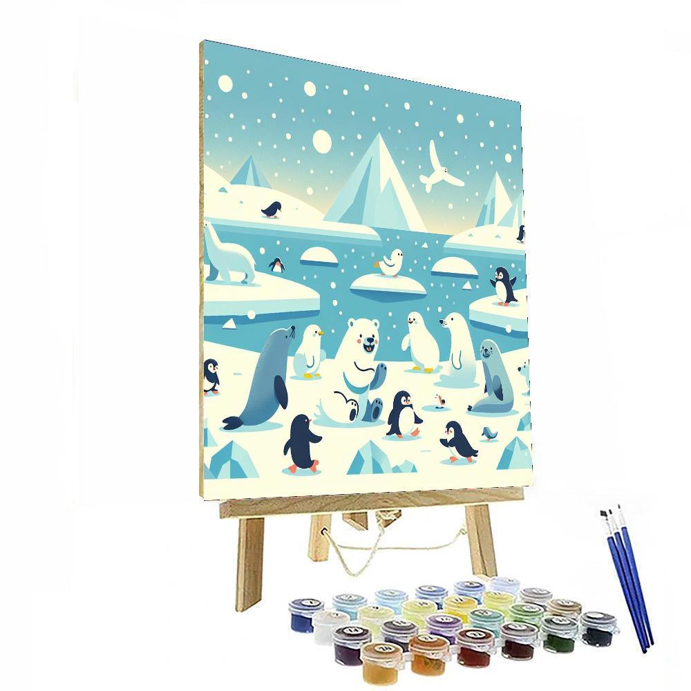 Exploration In The Arctic Paint By Numbers