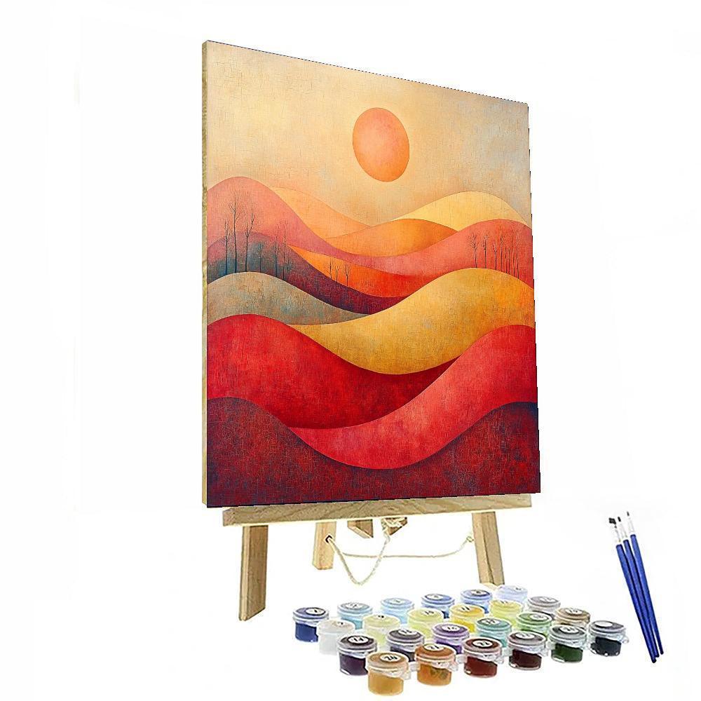 Paul Klee Inspired Whimsical Landscapes  Paint By Numbers