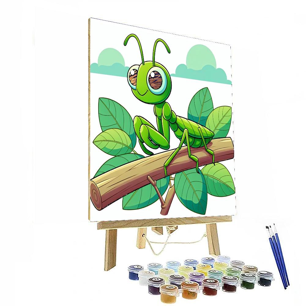 Majestic Mantis Paint By Numbers Art