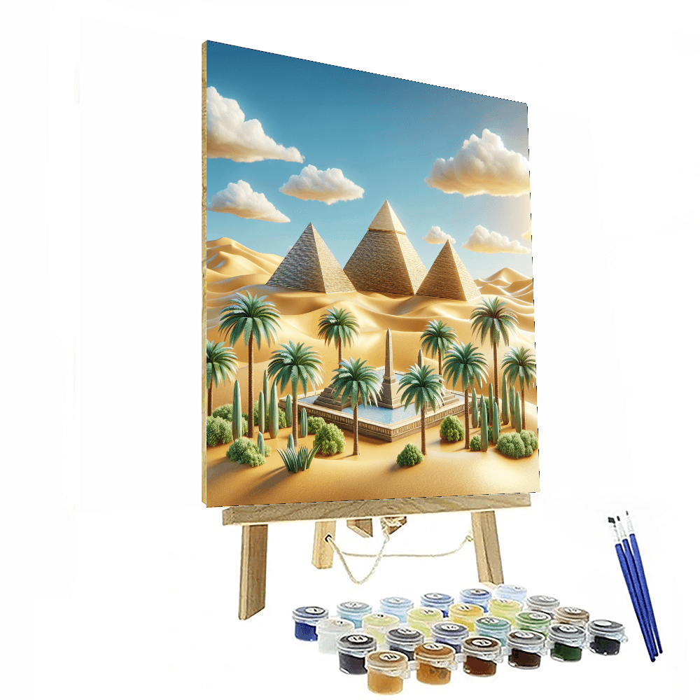 Ancient Egyptian Odyssey Number Painting