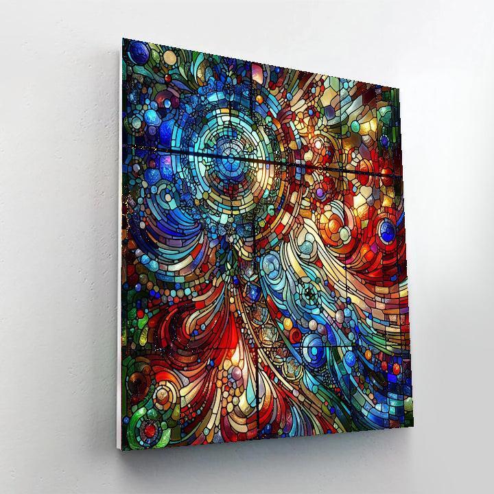 Stained Glass Reverie Numbered Painting Kits