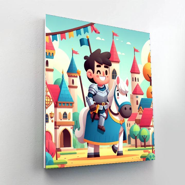 Knight's Medieval Quest Paint By Numbers Kits