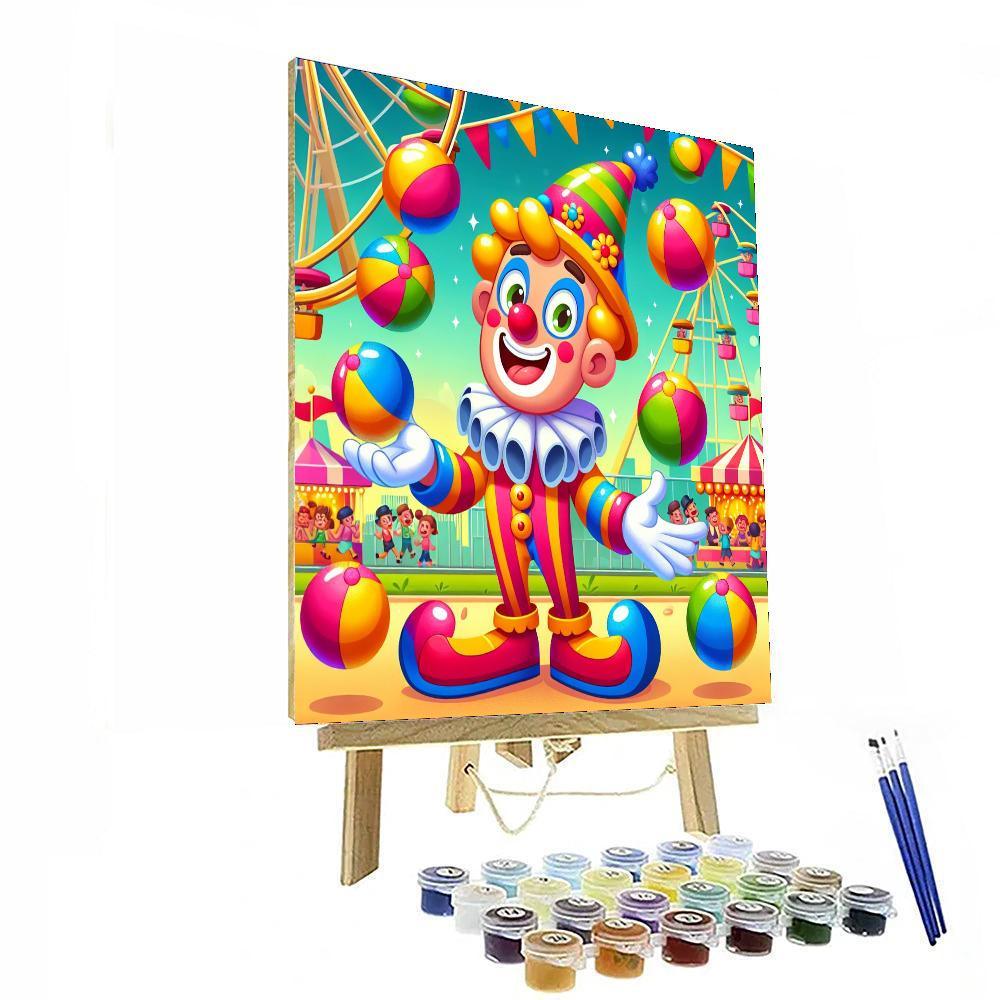 Fantastic Carnival Fun Painting Number Kit