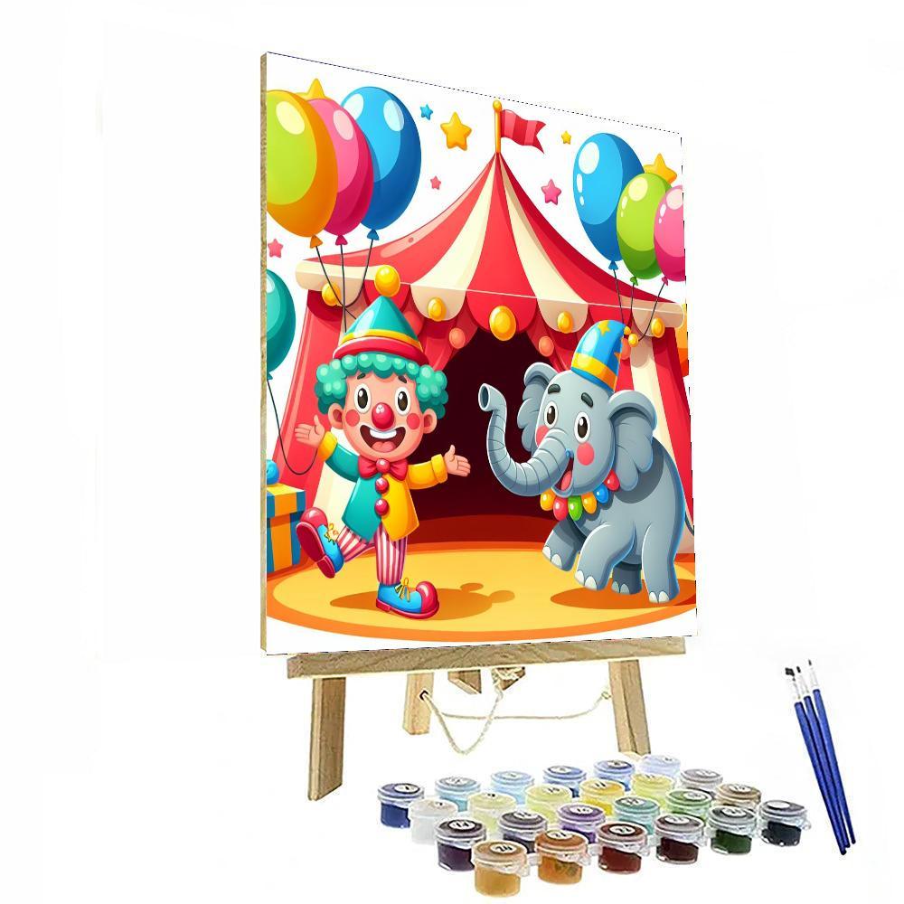 Circus Circus Paint By Numbers Kits