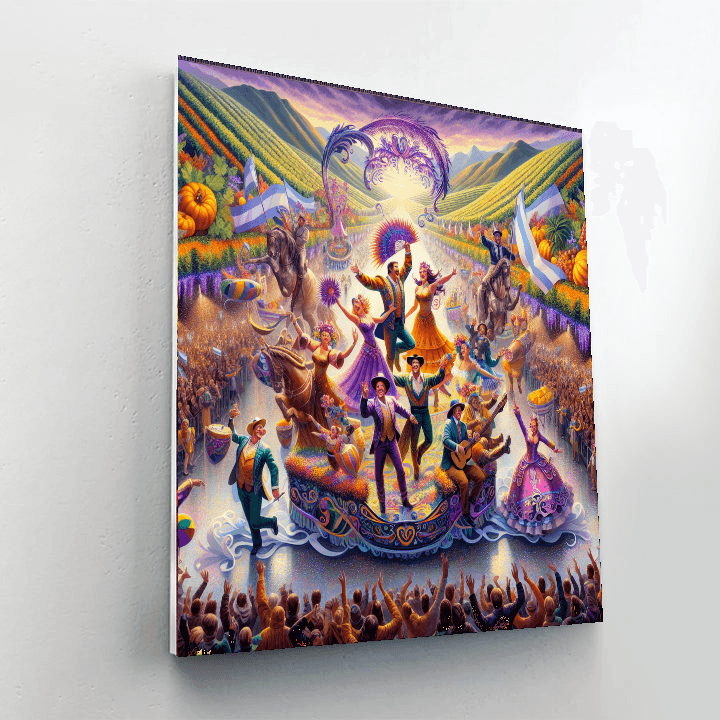 International Grape Harvest Festival Number Painting