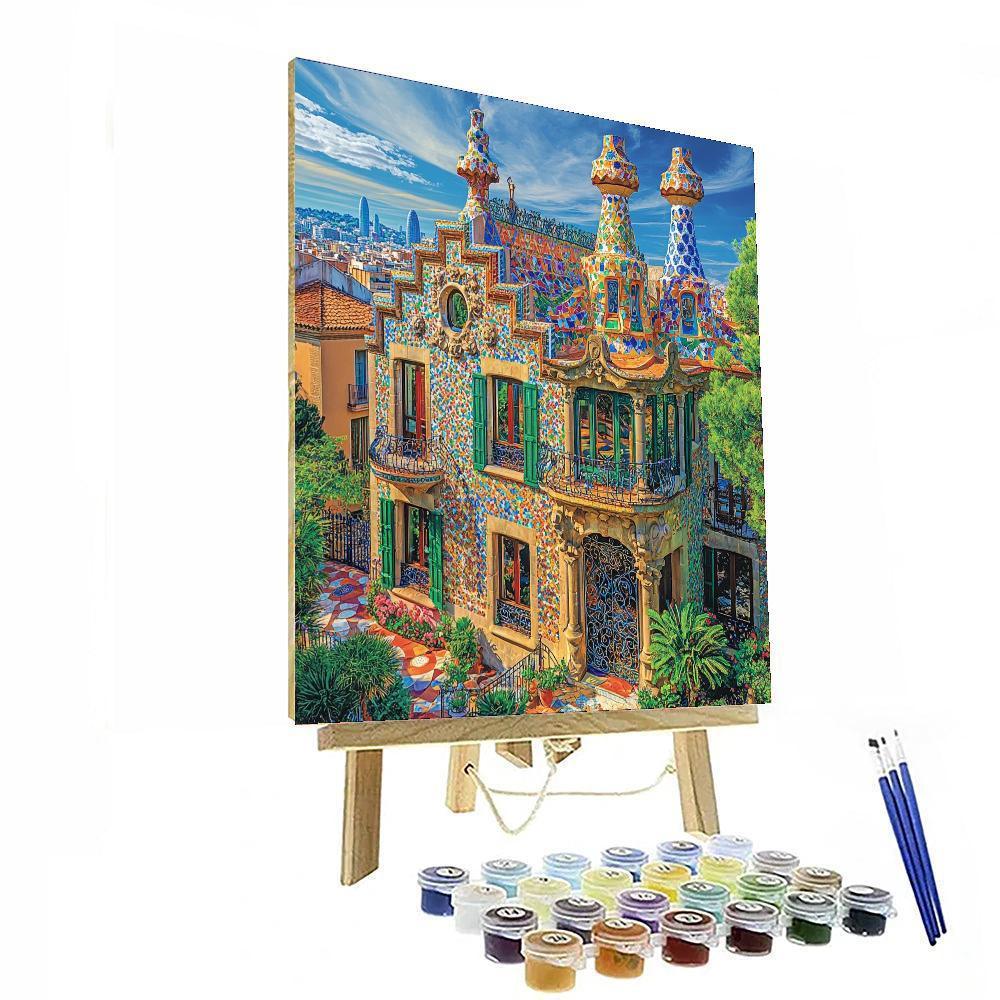 Palau Güell - Barcelona Paint By Number