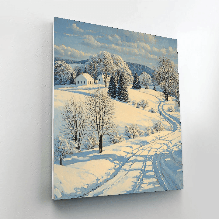 Wyeth Inspired Winter Whimsy  Numbered Painting Kits