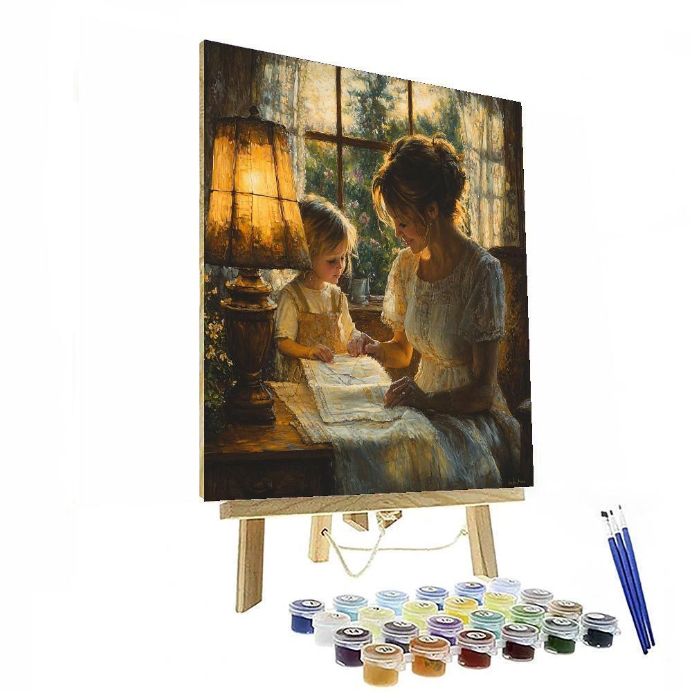 Threads Of Time Painting Number Kit