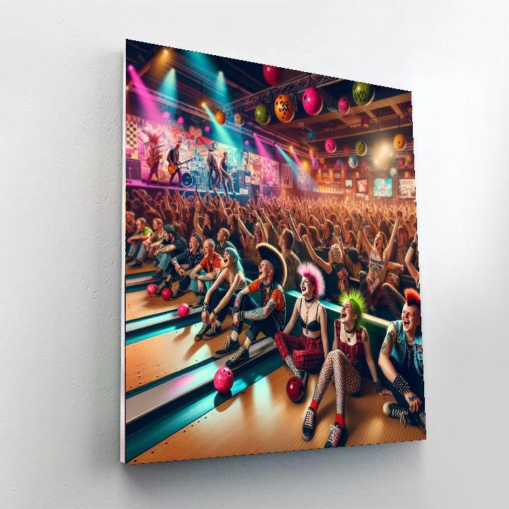 Punk Rock Bowling DIY Paint By Numbers