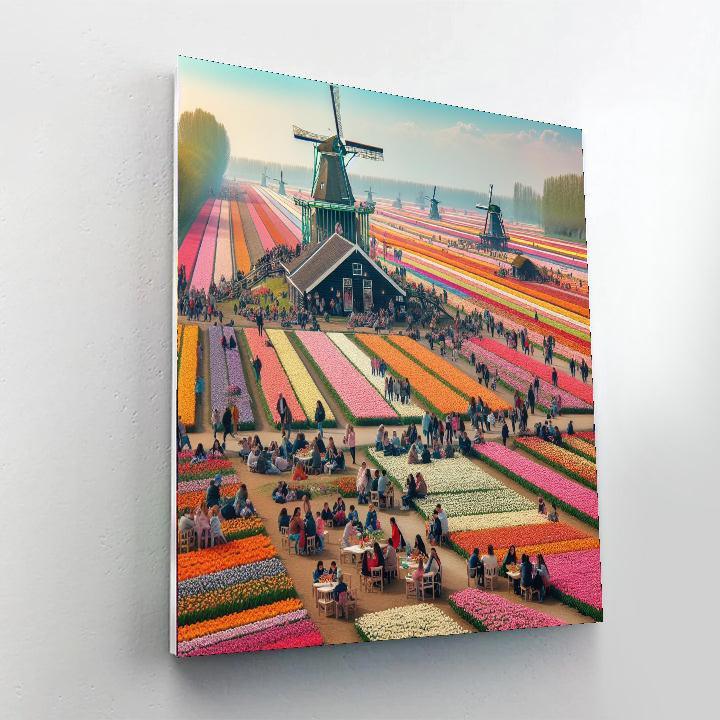 Keukenhof Flower Festival Paint By Number