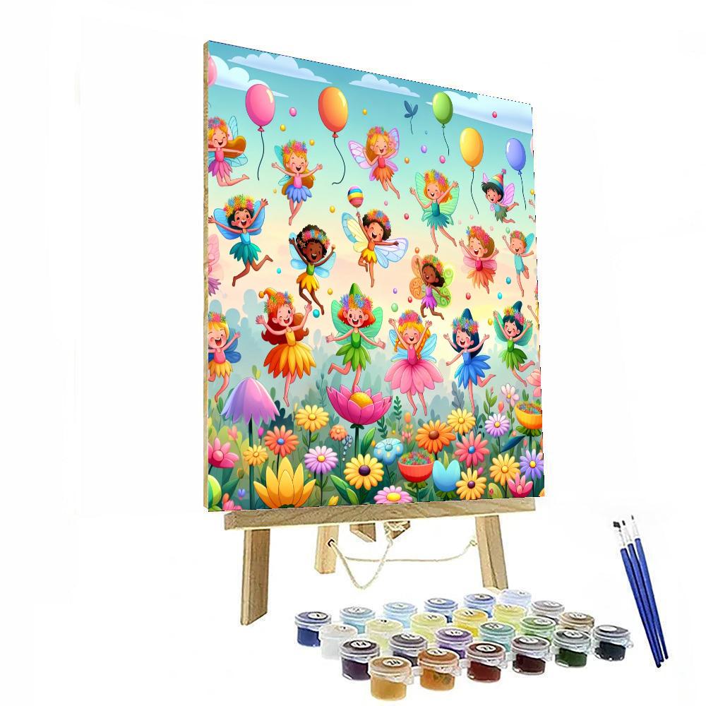 Magic Fairy Party Painting By Numbers Kit