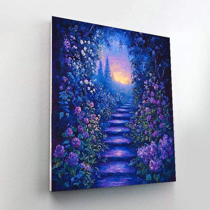 Twilight Garden Dream Painting Number Kit