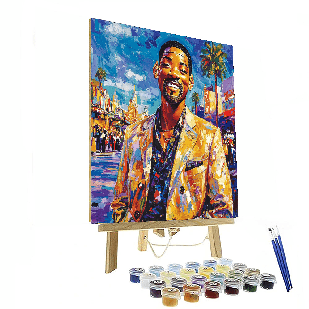 Will Smith: The Charismatic Prince Of Hollywood Paint By Numbers Kits
