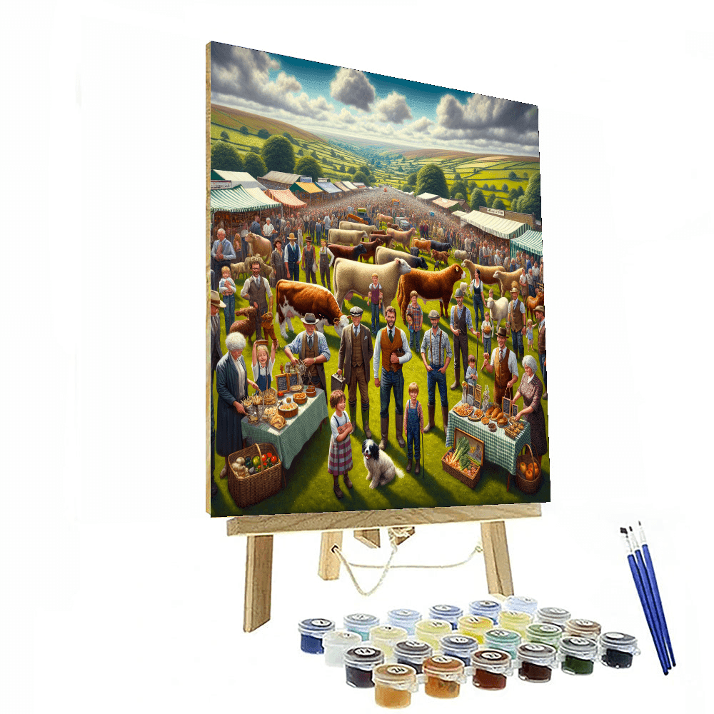 The Great Yorkshire Show - England DIY Paint By Numbers