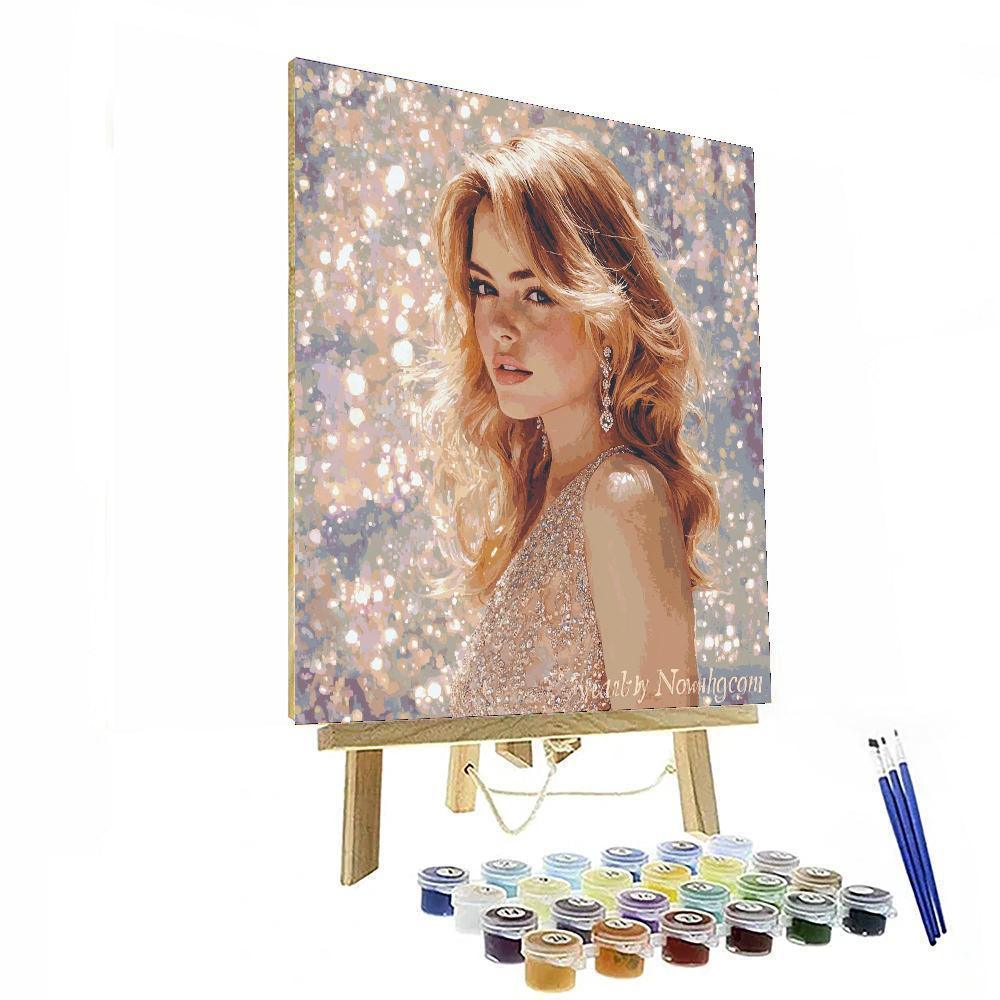 Emma Stone: The Grace Of An A-lister Numbered Painting Kits