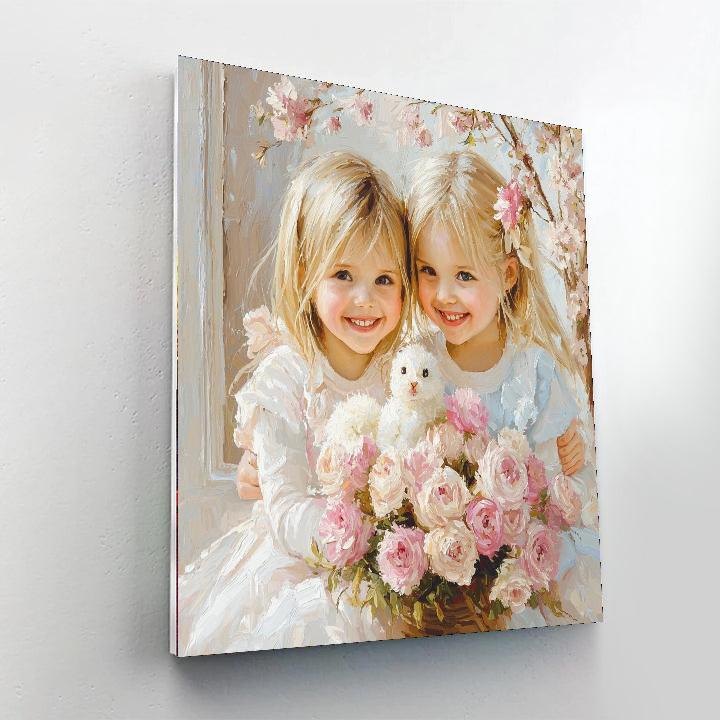 Happiness In Simplicity Painting By Numbers Kit