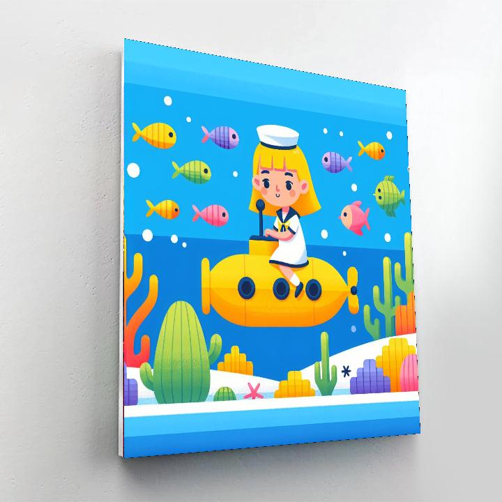 Ocean Explorer’s Adventure Painting By Numbers Kit