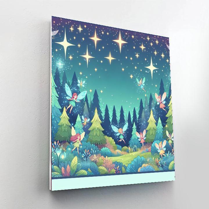 Mystic Fairy Woods Painting By Numbers Kit