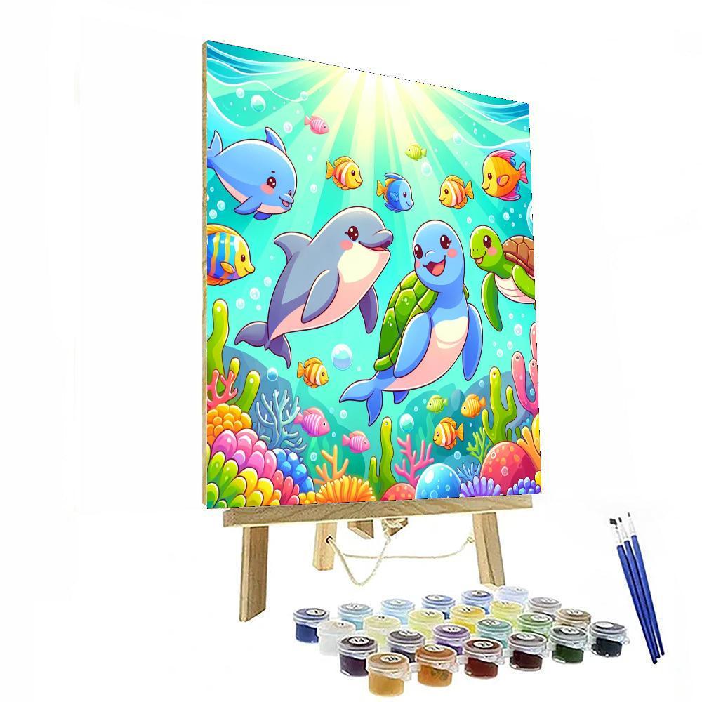 Charming Ocean Odyssey Numbered Painting Kits