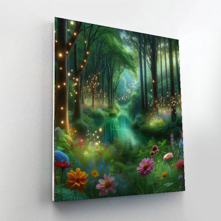 Charming Fairy Tale Glade DIY Paint By Numbers