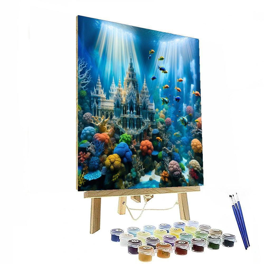 Magical Undersea Kingdom Paint By Numbers