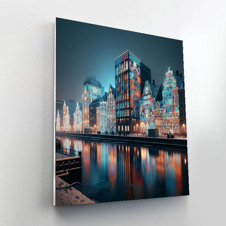 Copenhagen Light Festival - Copenhagen, Denmark Paint By Numbers Kits