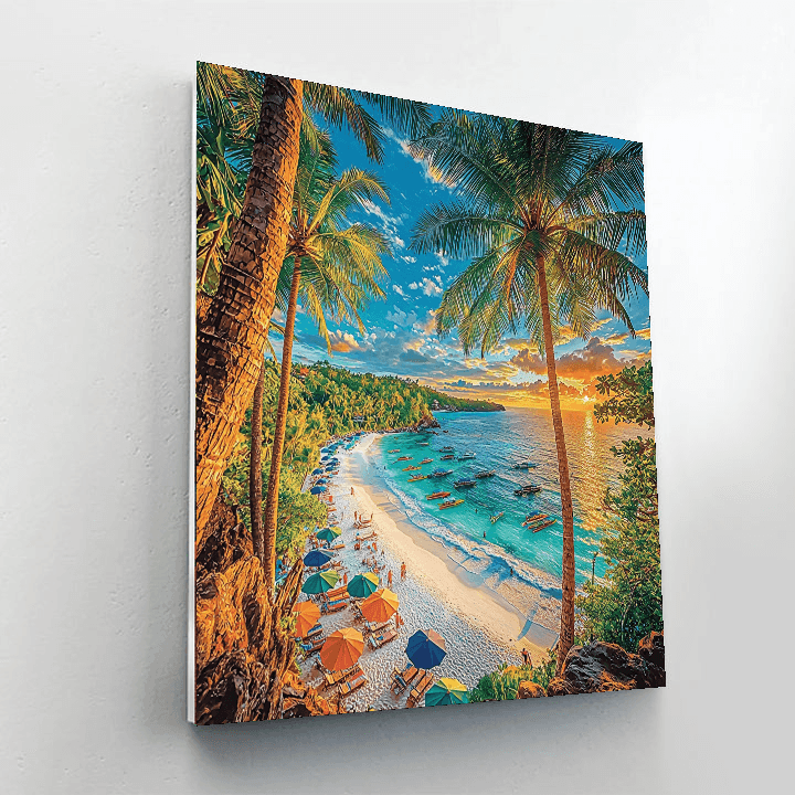 Boracay Island Paint By Numbers Kits