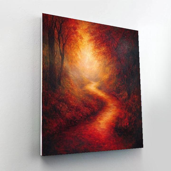 Caravaggio Inspired Soul Of The Earth  Number Painting