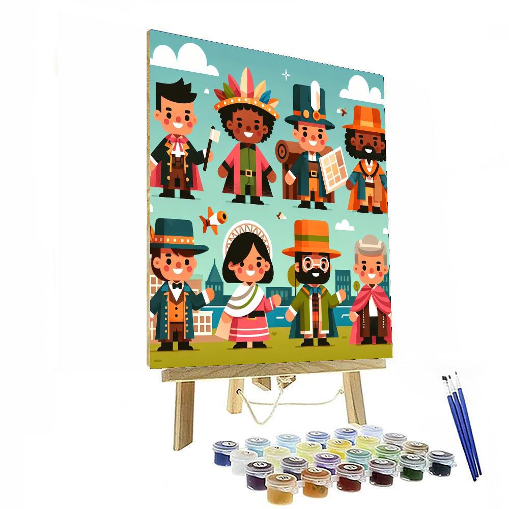 Heroes Of History Paint By Numbers