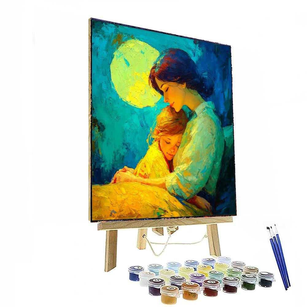 Bedtime Cuddles Numbered Painting Kits