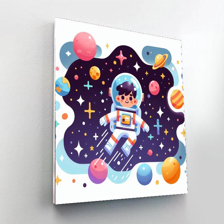 Galactic Explorer's Dream Numbered Painting Kits
